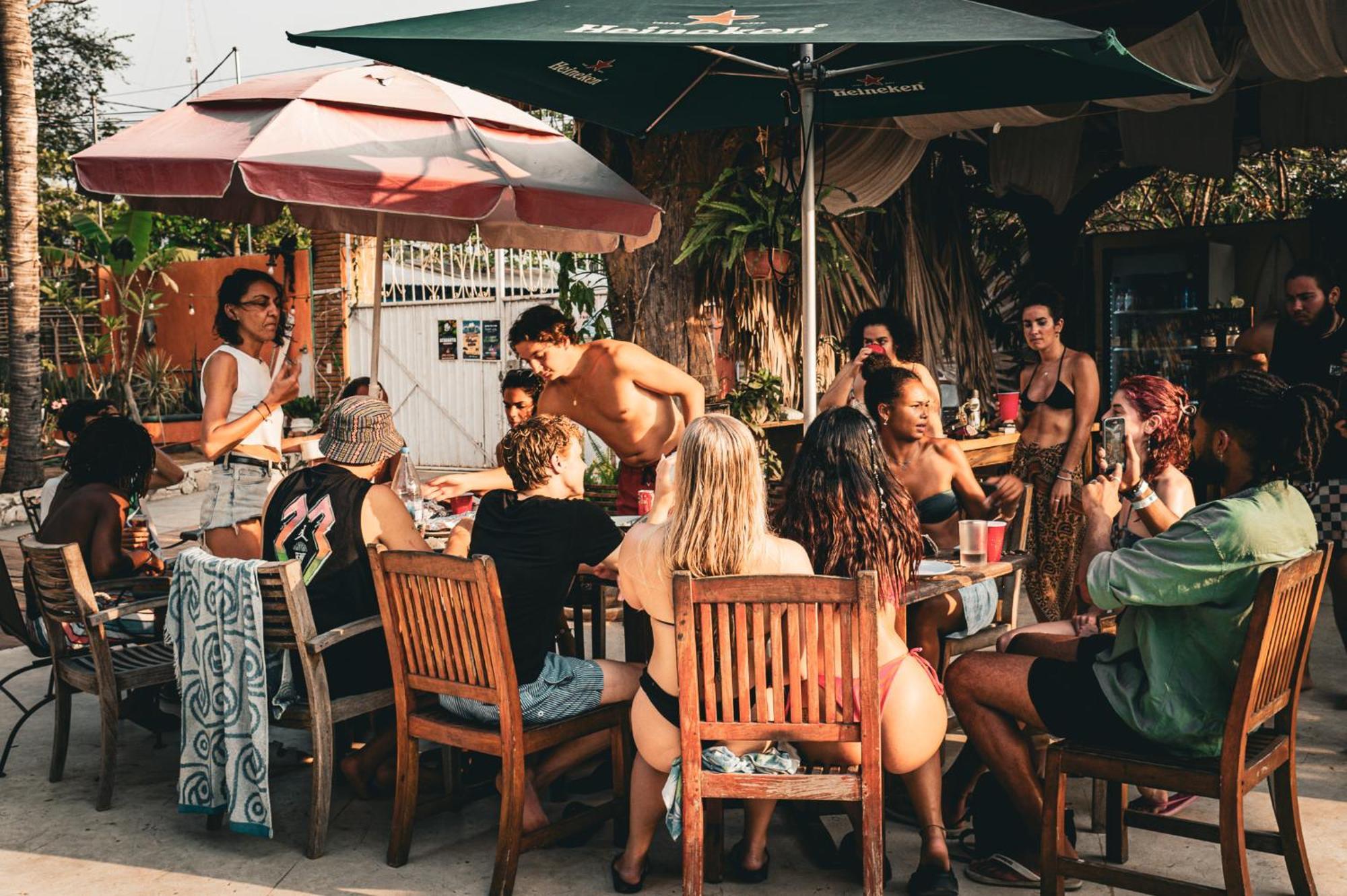 Nopalero Hostel Puerto Escondido  Kültér fotó
